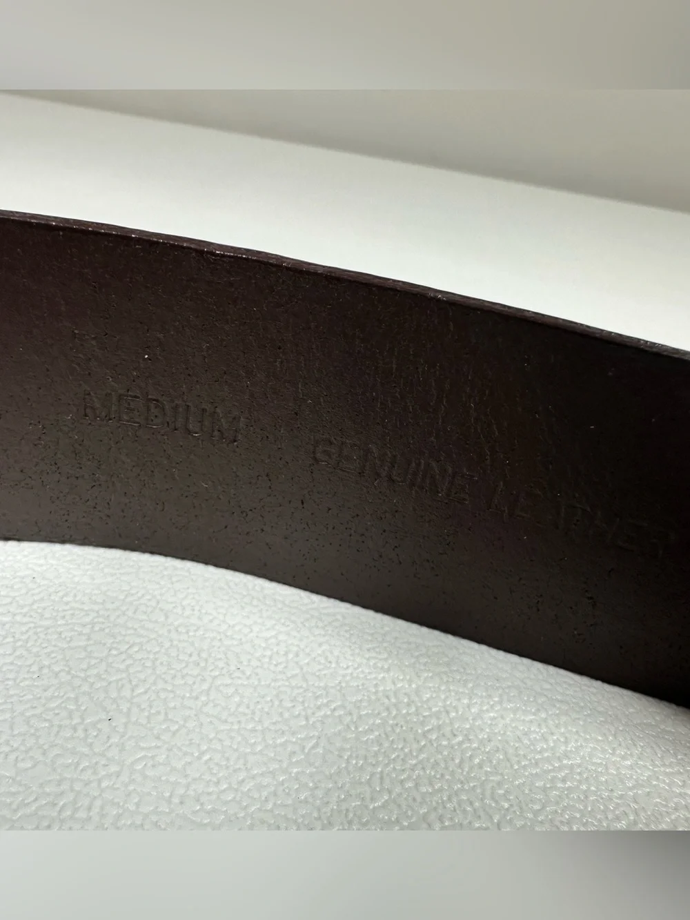 Vintage Y2K Nine West Western Buckle Genuine Leather Belt